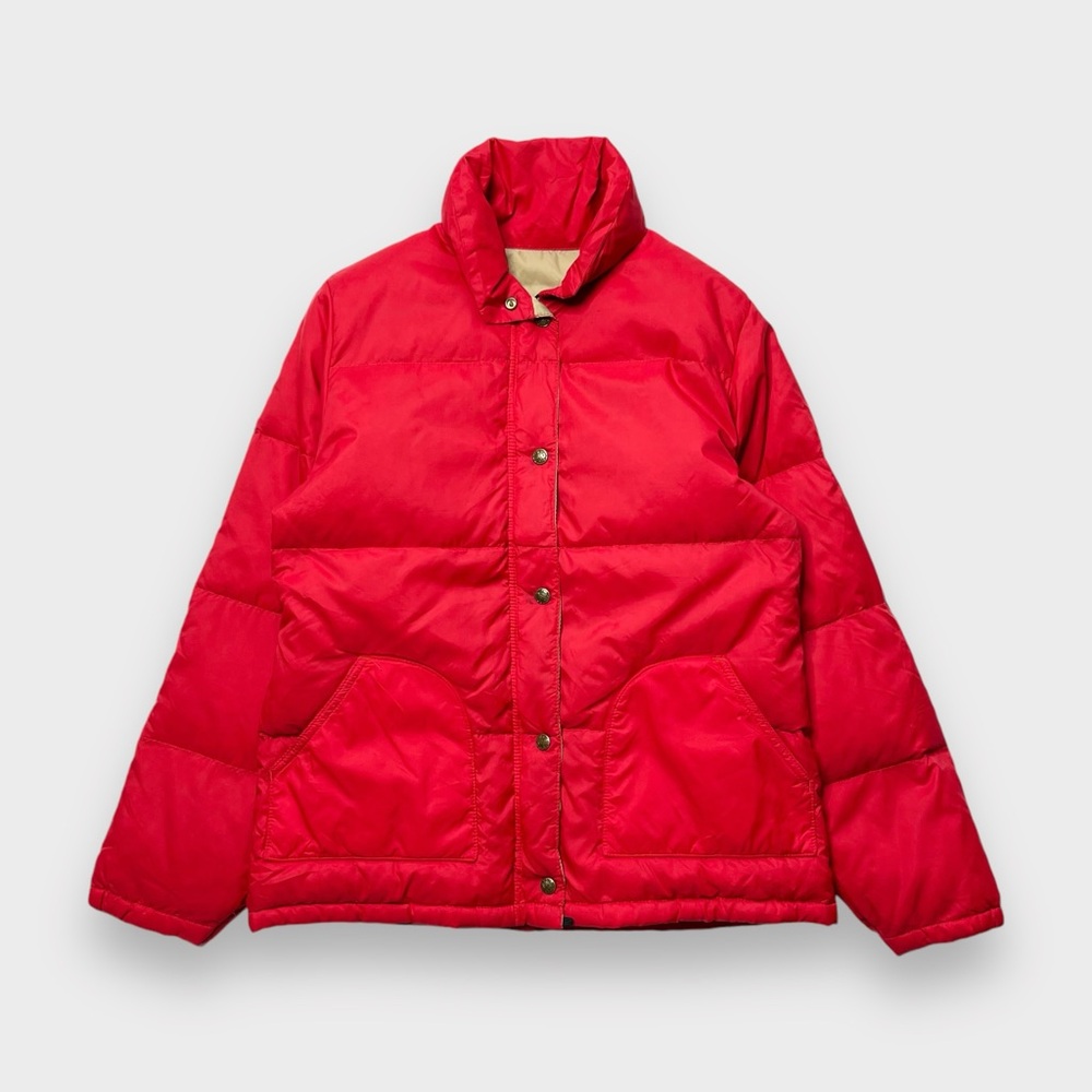 Vtg 70s REI Co-op Quilted Goose Down Puffer Jacket, USA Made Lightweight Women M - Picture 1 of 10
